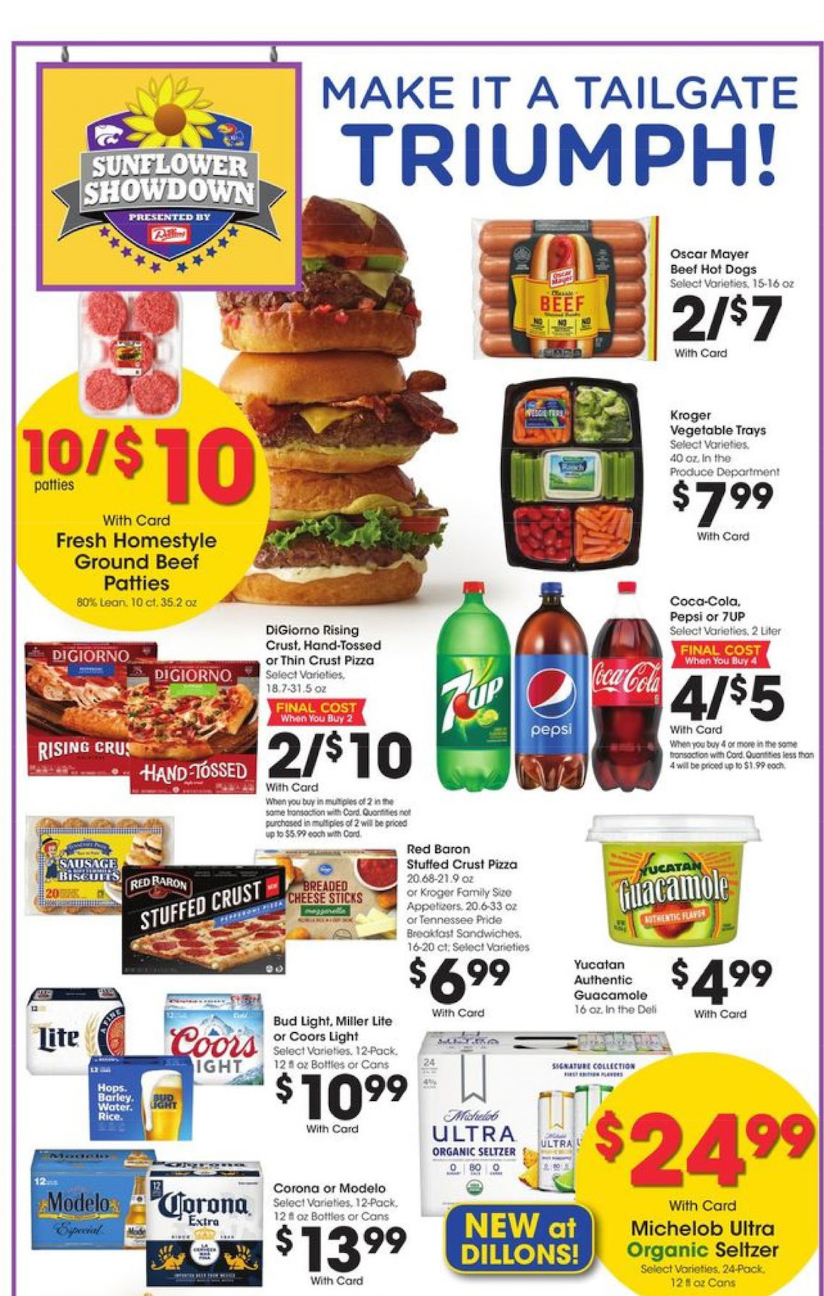 Dillons grocery store advertisement